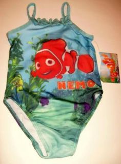 Disney Finding Nemo Swimsuit UV Protection Girls 3T