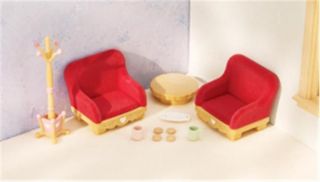 Calico Critters Country Living Room Furniture Set New