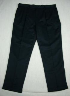 Alexander Lloyd Mens Black Dress Slacks Pants Size 44 34 5