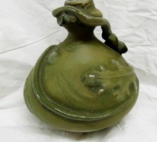 RARE Early Serpent Rookwood Vase Snake Sage Green Matte Glossy Combo