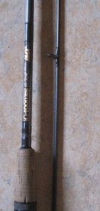 Loomis Str 1084C 9 Medium Fiberglass Fishing Rod Cork Grip 2
