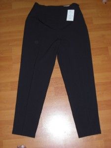 Pucci Lorenzo Womens Black Slacks Pants Sz 44 Italy