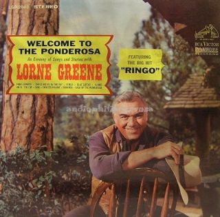 Lorne Greene Welcome to The Ponderosa RCA LSP 2843 LP
