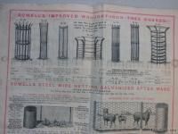 Wire Rope Fencing Co Catalog Antique Barb Wire Fence London
