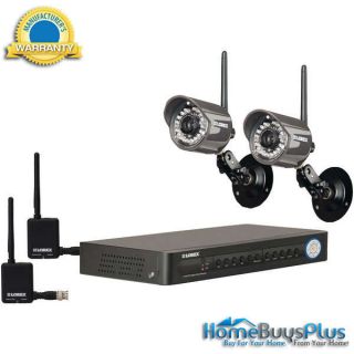 Lorex LH114501C2WB 4 Channel Security DVR with 2 Wireless Cameras