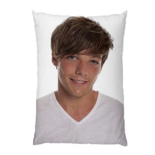 NEW* HOT Louis Tomlinson One Direction 30X20 Photo Pillow Case Gift