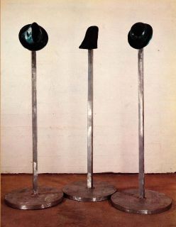 1970 Pop Art Jim Dine Angels for Lorca Hats 1966 Print Original