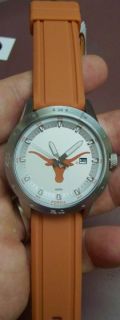 of Texas Longhorns 3 Hand analog watch. Big Centered Longhorn logo