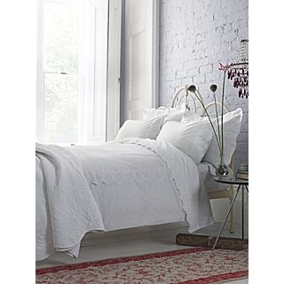 Sanderson Grace bed linen range in white   