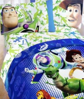 Toy Story Action Hero Comforter Sheet Set Disney Pixar Buzz Light Year