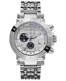 Gc Swiss Made Timepieces Watch, Mens Chronograph Stainless Steel