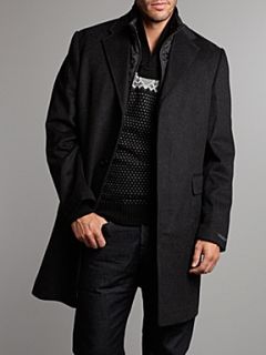 Kenneth Cole Epsom coat outerwear Black   