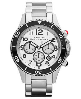 Marc by Marc Jacobs Watch, Mens Chronograph Stainless Steel Bracelet