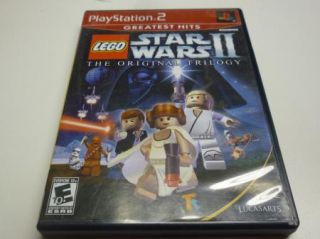 Lego Star Wars II LucasArts PS2 Game Original Trilogy 023272329358