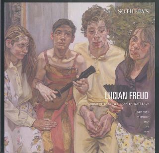 Lucian Freud Large Interior W11 Sothebys Catalog 1998