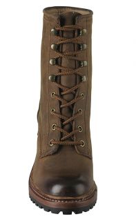 Frye Womens Boots Lucy Lace Up Tan 76765