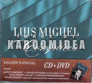 Luis Miguel Complices Edicion Especial CD DVD New