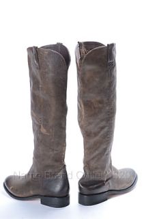 Dolce Vita 10 Brown Leather Lujan Western Knee High Riding Boot Shoe $