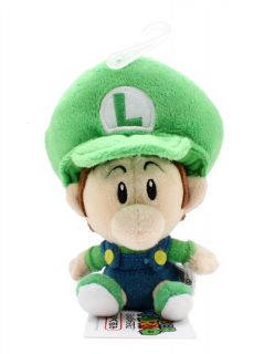 Nintendo Super Mario 5 Plush Sanei Doll Baby Luigi