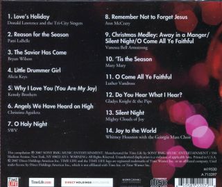 Gospel Various Whitney Houston Christmas Stereo 14 Track New CD