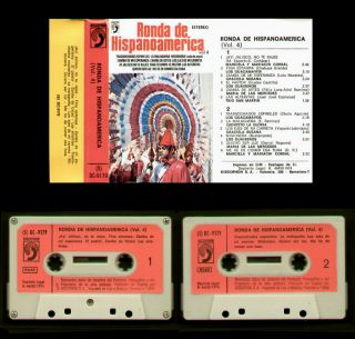 Ronda de Hispanoamerica Spain Cassette Discophon 1974