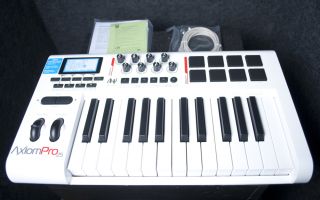 Used M Audio Axiom Pro 25 25 Key USB MIDI Controller Keyboard