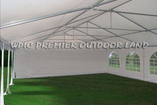 PVC Party Tent Wedding Canopy   Two sizes available   32x20 40x20