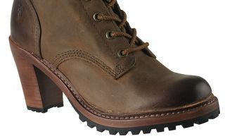 Frye Womens Boots Lucy Lace Up Tan 76765