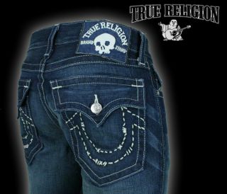 True Religion Jeans Mens Billy Handstitch Logo Revolver