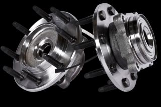 Front Left and Right 8 Lug 2WD ABS Wheel Hub and Bearing Assembly