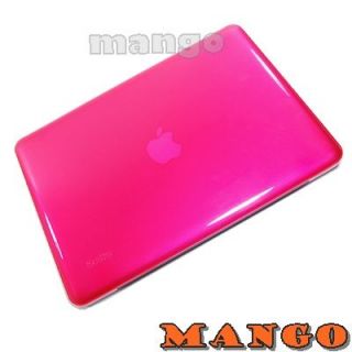 Hot Pink Crystal Hard Case Cover for MacBook Pro 13