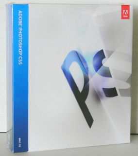 Adobe Photoshop CS5 Mac OS MPN 65048331 New SEALED Retail Box UPC