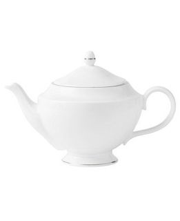 Wedgwood Signet Platinum Teapot, 37 oz.   Fine China   Dining