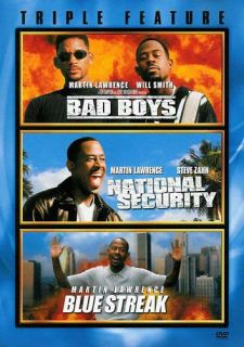 Bad Boys National Security Blue Streak Tripl New DVD