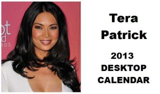 Tera Patrick 2013 Desktop Calendar Now Only £5 99