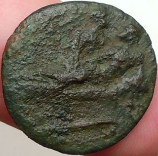 Erotic Spintriae Love Scene Tiberius 22AD Roman Coin