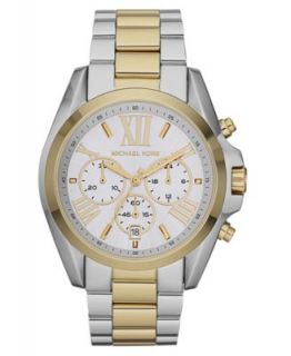 DKNY Watch, Womens Chronograph Two Tone Stainless Steel Bracelet 38mm
