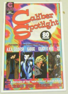 CALIBER SPOTLIGHT #1. Features Kabuki by David Mack, Kilroy is Here