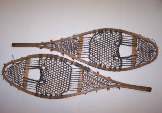Mackinac Island Wooden Snowshoes  Great for Wall Decor in Trophy Room