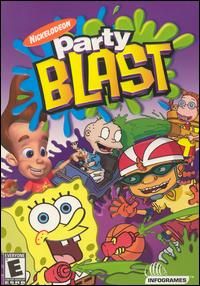 Nickelodeon Party Blast PC CD Kids Popular TV Series Cartoon