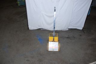 For sale is a Wow, Rustoleum Paint Striping Marking Machine dolly cart