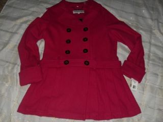Steve Maddon Trendy Pink Double Breasted Coat XL