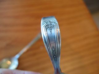 SILVERPLATE BABY SPOONS  EMBASSY AND ONEIDA TUDOR PLATE COMMUNITY MADE