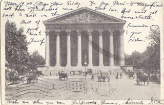 Postcard 121384 La Madeleine Paris France