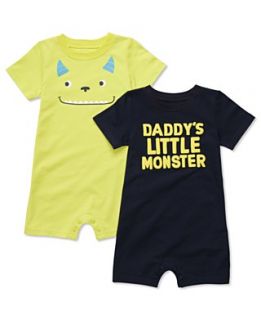 Carters Baby Set, Baby Boys Monster Romper Set