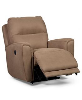 Havana Fabric Power Recliner Chair, 38W x 41D x 40H