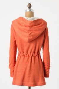 Anthropologie Madero Hoodie Size L Size Large New Cardi Sweater Sherpa