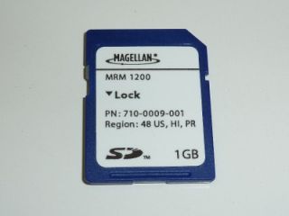 Magellan Roadmate 1200 GPS Navigation USA Map SD Card