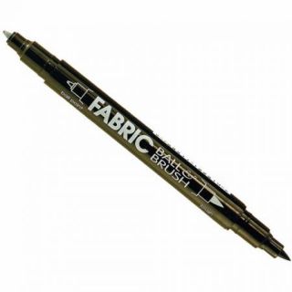 Uchida Ball Brush Fabric Marker Pen Black