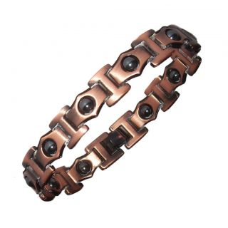 Mens Copper High Power Therapy Magnetic Bracelet